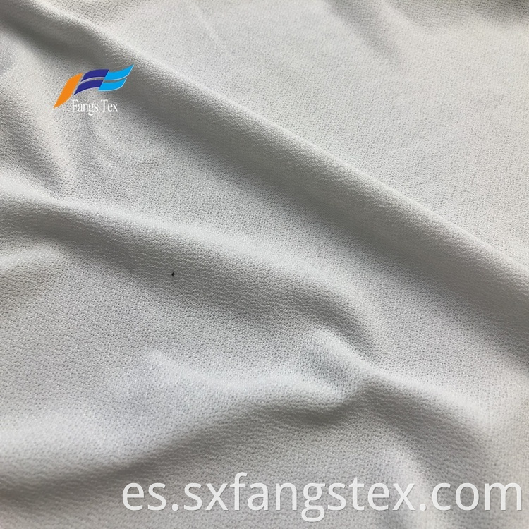 High Quality Scuba Polyester Plain Woven White Fabric 4